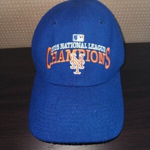 New Era Blue and Orange National League Mets Champions Hat